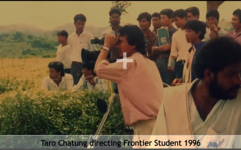 Taro Chatung directing Frontier Students