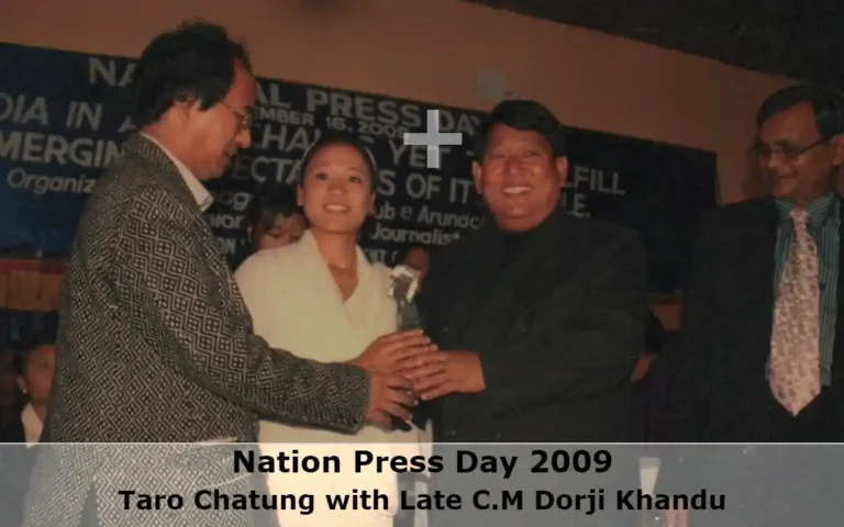 Taro Chatung with Dorji Khandu