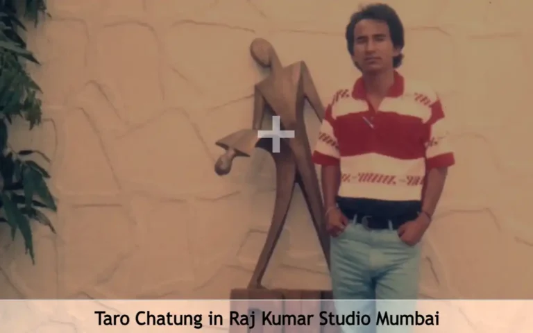 Taro Chatung in Raj Kumar studio