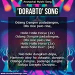 dorapto dorapto song lyrics,