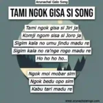 Tami ngok gisa si song, Pakngam Lombi song,