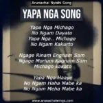 Arunachal Christian song, Yapa Nga Song
