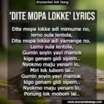 Dite Mopa Lokke Lyrics